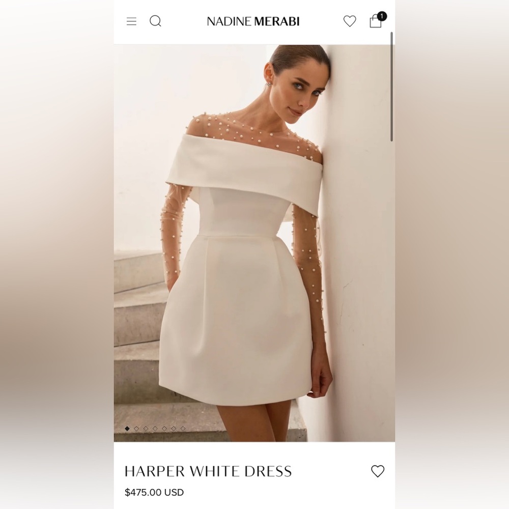 White dress
